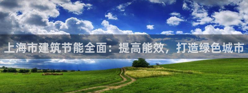 e尊国际官网·网址：上海市建筑节能全面：提高能效，打造绿色城市