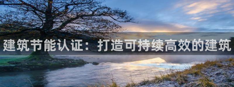 e尊国际是个黑网：建筑节能认证：打造可持续高效的建筑