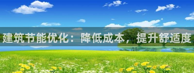 E尊国际网站：建筑节能优化：降低成本，提升舒适度