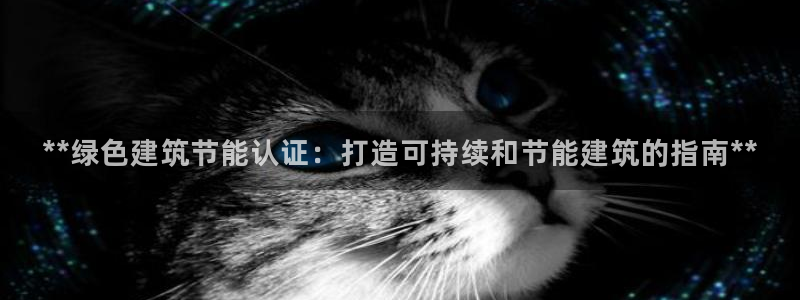 e尊国际官网app：**绿色建筑节能认证：打造可持续和节能建筑的指南**
