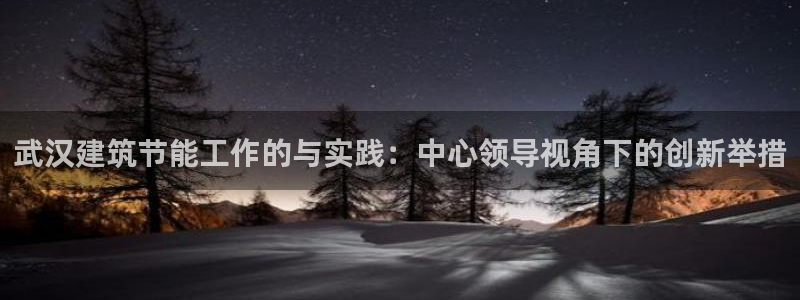 e尊国际官方网站：武汉建筑节能工作的与实践：中心领导视角下的创新举措