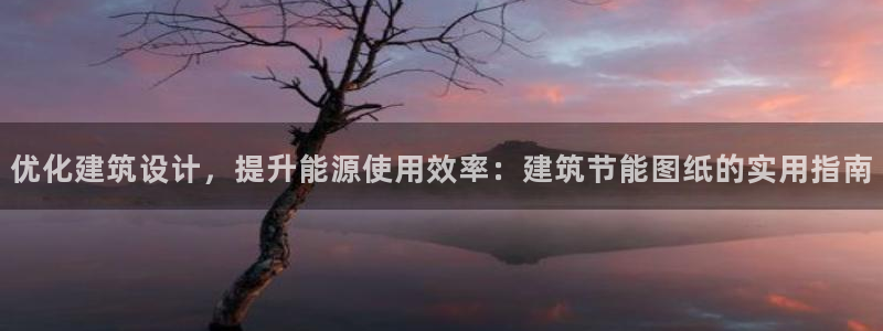 e尊官网：优化建筑设计，提升能源使用效率：建筑节能图纸的实用指南