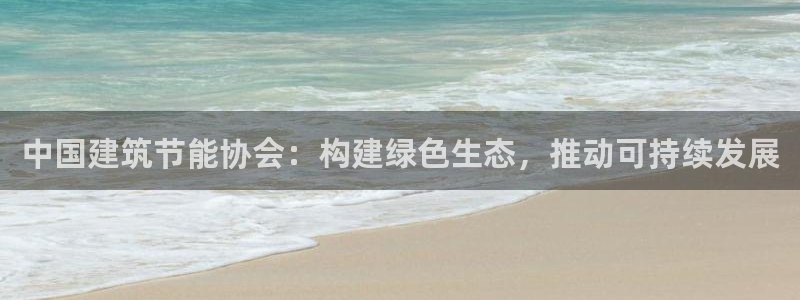 e尊国际娱乐官网地址：中国建筑节能协会：构建绿色生态，推动可持续发展